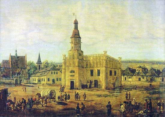 Historia Szydłowca - Ożywienie w okresie Sapieżyńskim