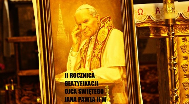 II rocznica beatyfikacji Jana Pawła II będzie obchodzona w Szydłowcu