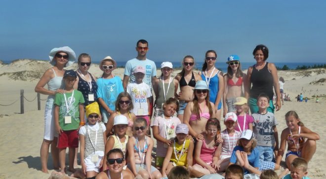 Wypoczywali w Łebie