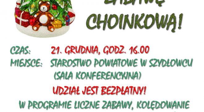 Fundacja Aktywizacji Społecznej „Kanon” zaprasza na zabawę choinkową!