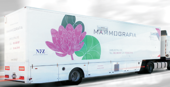 Zbadaj się na wiosnę! Mammobus w Chlewiskach!