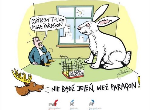 Letnia akcja „nie bądź jeleń, weź paragon”
