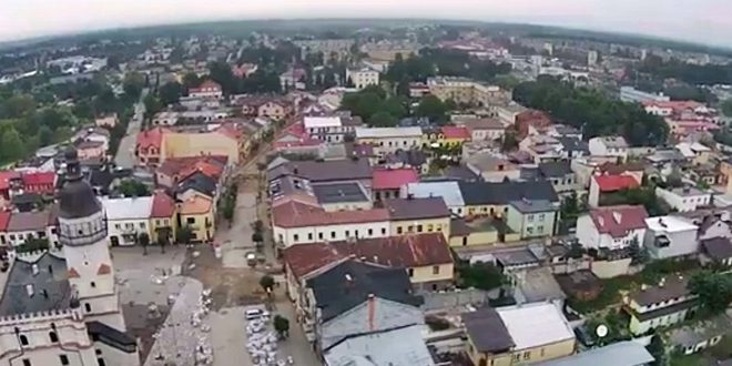 Piękne mamy miasto…Szydłowiec z lotu ptaka (video)