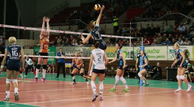 Rodzinna Akademia Sportu na meczu Profesjonalnej Ligi Piłki Siatkowej Kobiet