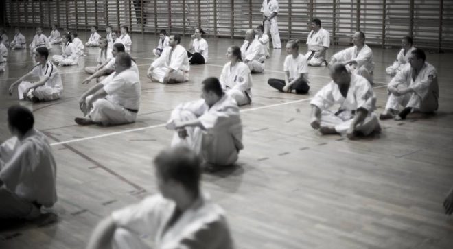 MUSHIN uczyło się od mistrza!/relacja z szydłowieckiego seminarum karate/