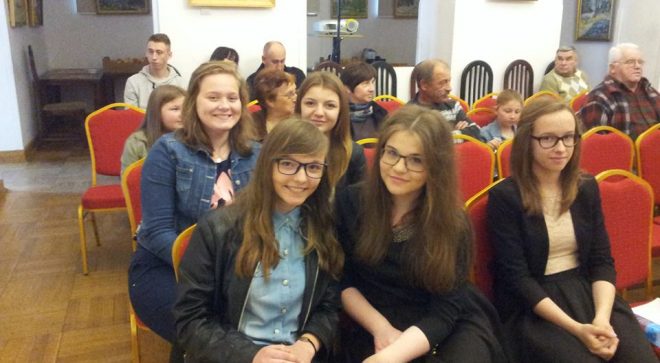 Spotkanie literackie z udziałem szydłowieckiej młodzieży