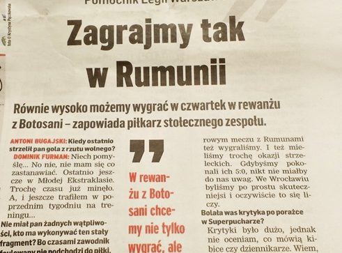 Dominik Furman pokazał moc!