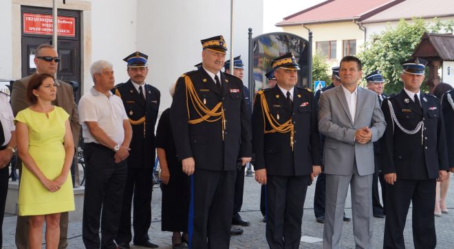 Uroczysty apel z okazji „Jubileuszu 20 Rocznicy Uruchomienia KSRG”