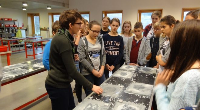 Lekcja geografii w Centrum Geoedukacji