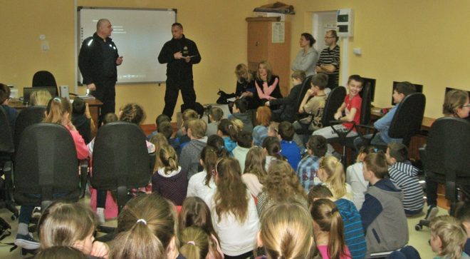Akcja „Bezpieczne ferie” w PSP nr 1