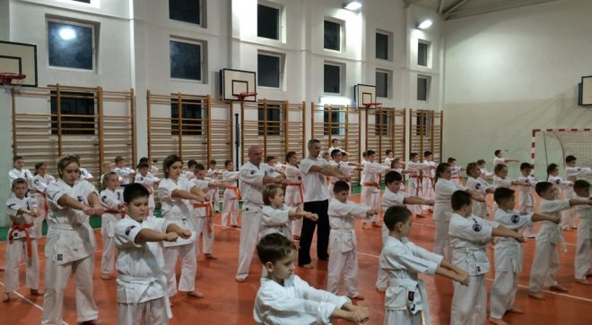 Egzaminy karateków z SKKK MUSHIN