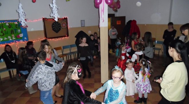 Świetlica w Sadku również „karnawałowa”
