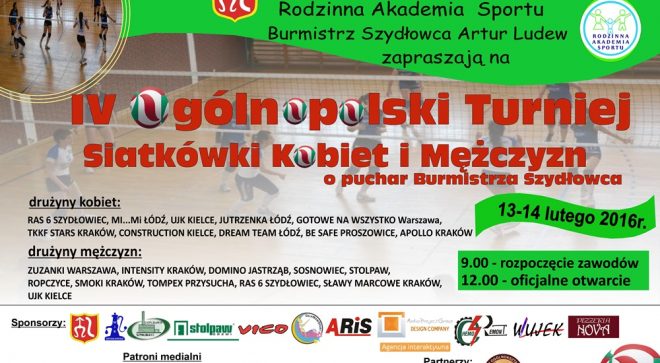 Już jutro startuje szydłowieckie święto siatkówki!