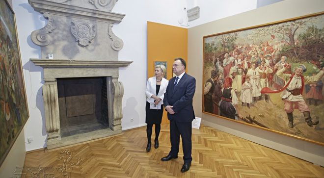 Marszałek Adam Struzik odwiedził szydłowieckie Muzeum