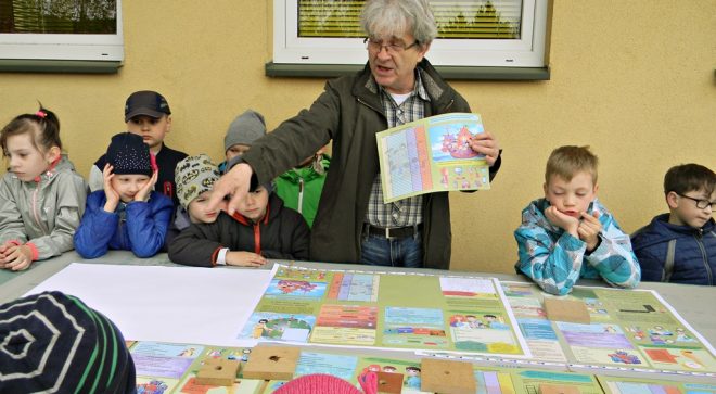 Pierwszaki z wizytą w drukarni