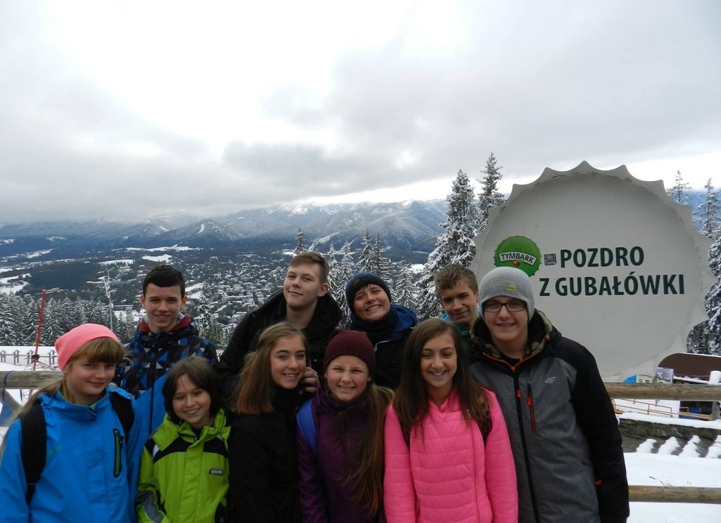 Uczniowie „Kopernika” na wycieczce w górach