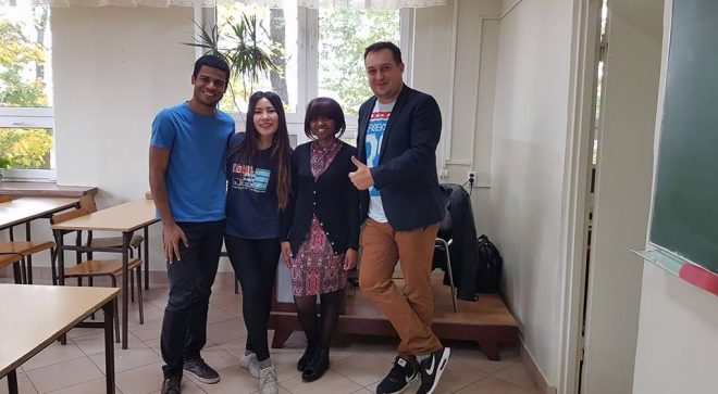 Jecinta, Perizat i Alexandre. W Szydłowcu najbardziej spodobali im się…ludzie :)