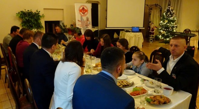 V spotkanie wigilijne Kyokushin Karate Matsushima Polska MUSHIN Honbu Dojo Szydłowiec