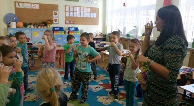 Zielono wokoło – zajęcia w ramach programu własnego „Zdrowo – Kolorowo”