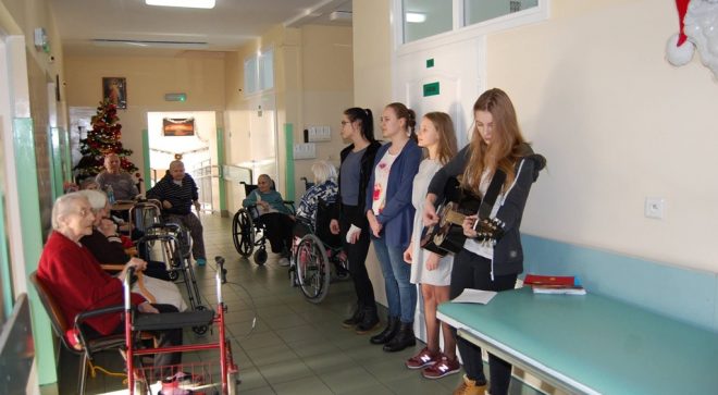 Z kolędowaniem u seniorów