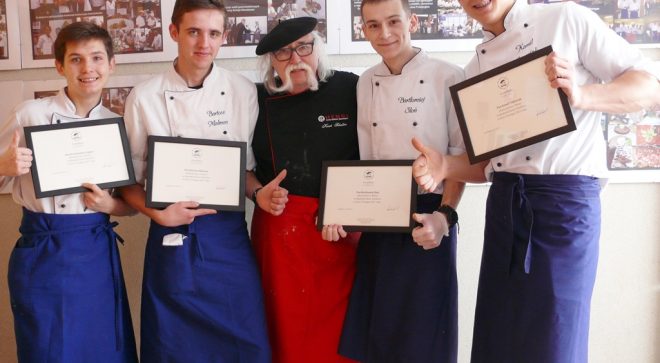 Kurt Scheller z wizytą kulinarną w ZS im. Korpusu Pogranicza