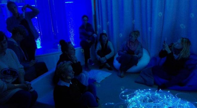 Nauczyciele Sobieskiego z Certyfikatami terapii Snoezelen