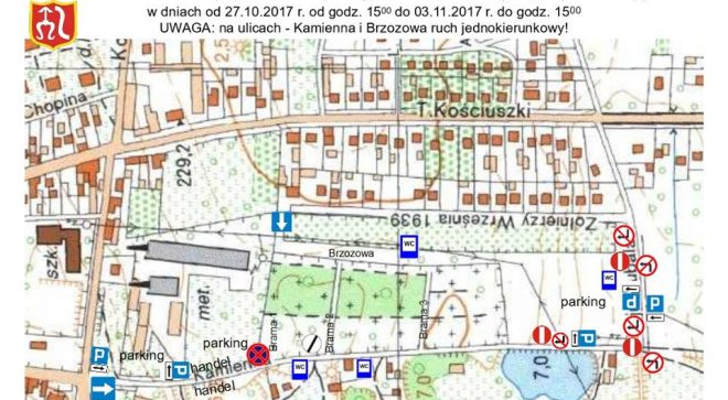 Organizacja ruchu w okresie „Wszystkich Świętych”