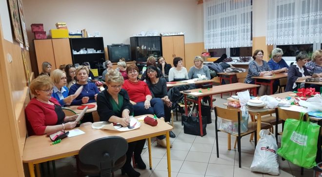 Warsztaty plastyczno – techniczne w „ Sobieskim”