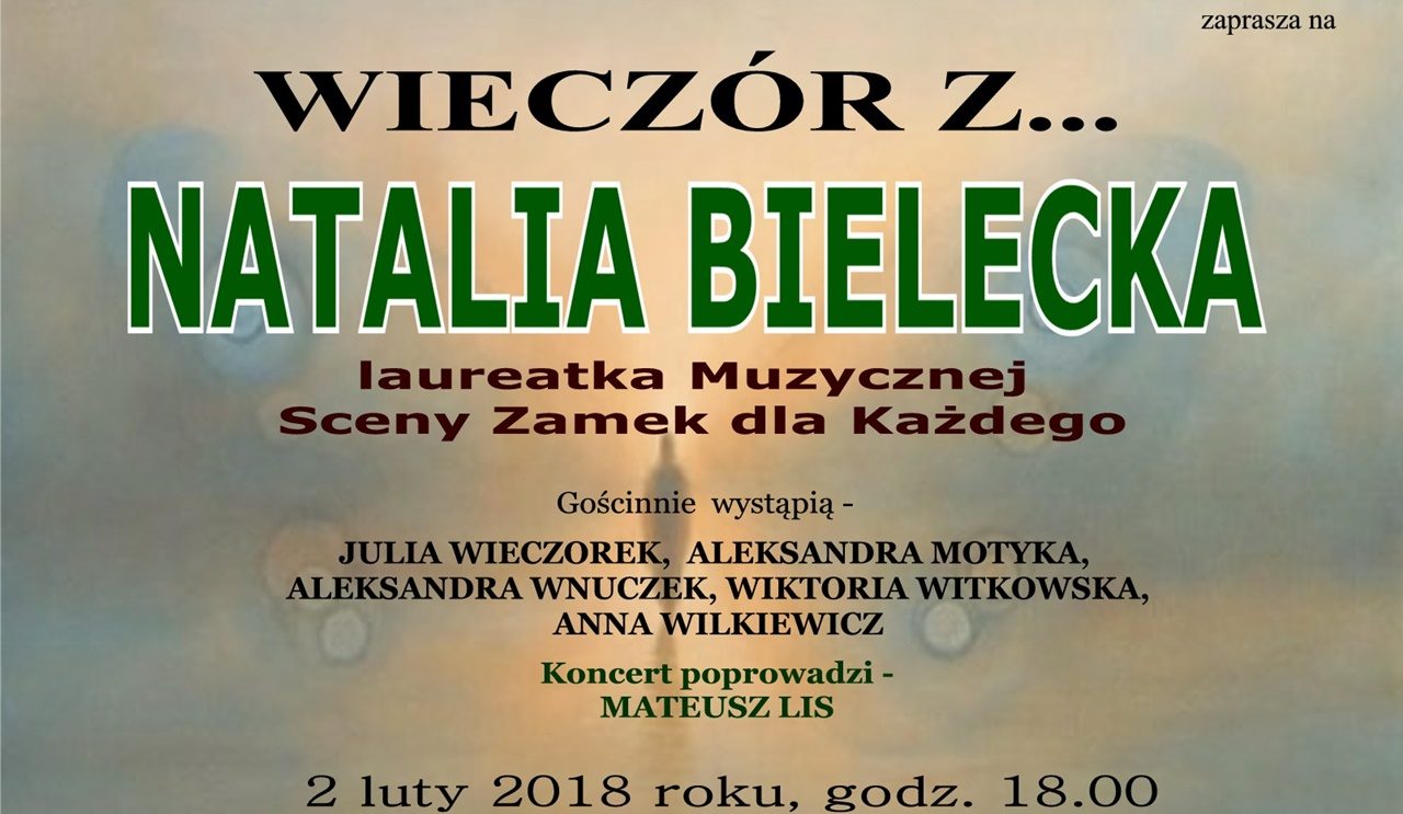 Wieczór z … Natalią Bielecką
