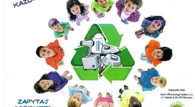 Wszystkie dzieci zbierają elektrośmieci