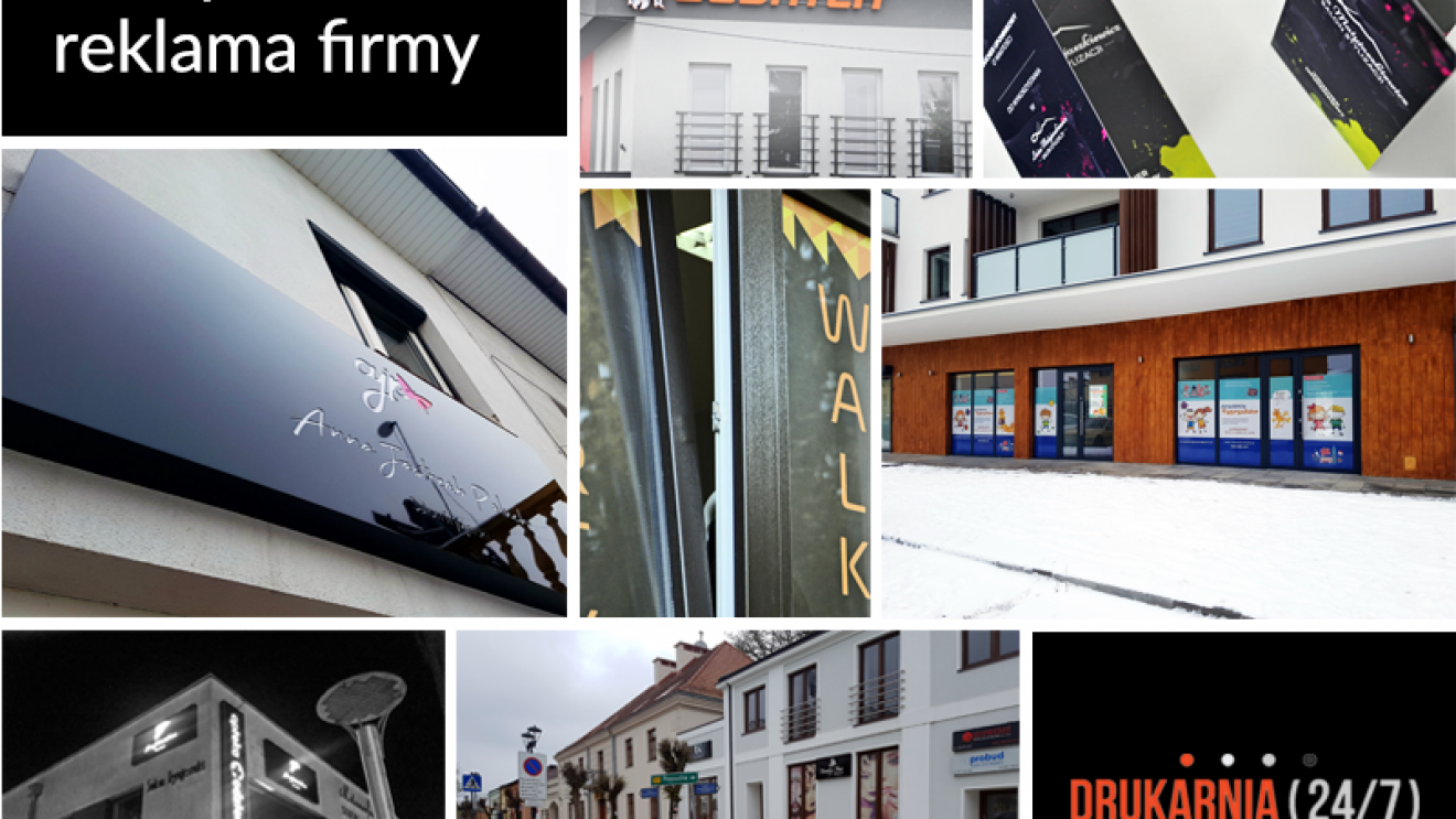 Kompleksowa reklama firmy od DRUKARNIA247.PL