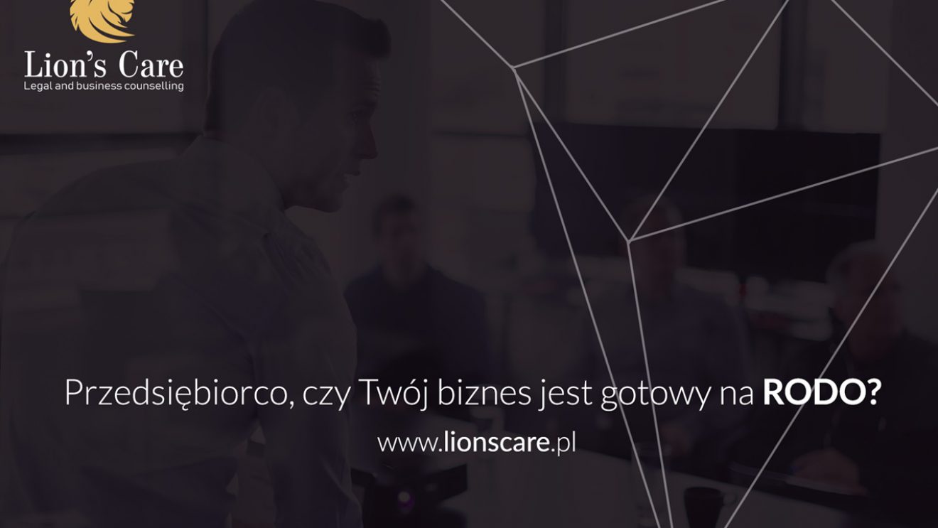 Przedsiębiorco, czy Twój biznes jest gotowy na RODO?