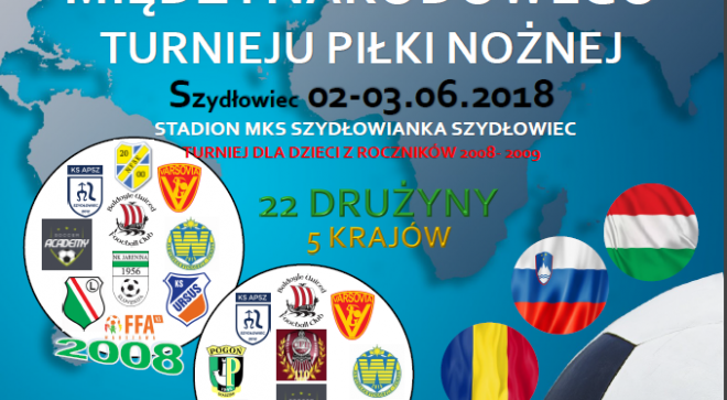 To będzie już piąty międzynarodowy turniej piłki nożnej w Szydłowcu!