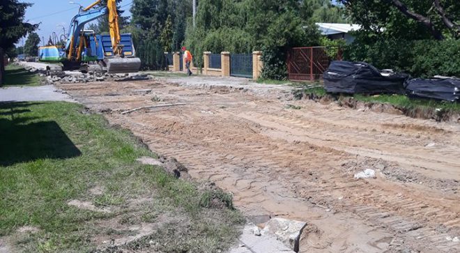 Rozpoczął się remont drogi na ulicy Polnej