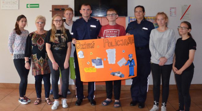 Bezpieczne wakacje – spotkanie z policjantami w Łaziskach