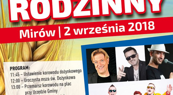 Zapraszamy na Letni Festyn Rodzinny w Mirowie