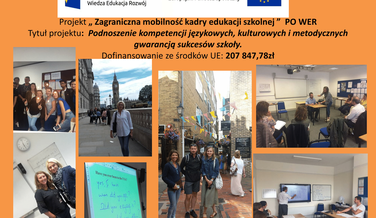 Nauczyciele szydłowieckiego „Sienkiewicza” szkolili się na zagranicznych kursach językowych