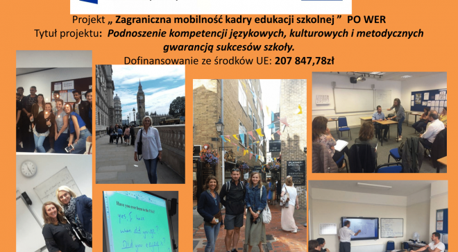 Nauczyciele szydłowieckiego „Sienkiewicza” szkolili się na zagranicznych kursach językowych