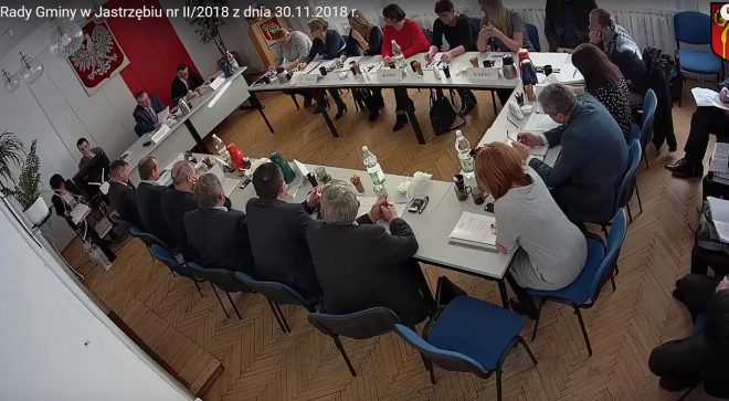 Transmisja obrad Rady Gminy w Jastrzębiu