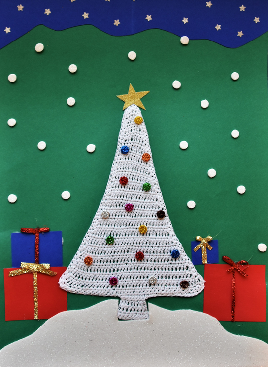 Praca Natalii z Łazisk oficjalną kartką świąteczną Wojewody Praca Natalii z Łazisk oficjalną kartką świąteczną Wojewody