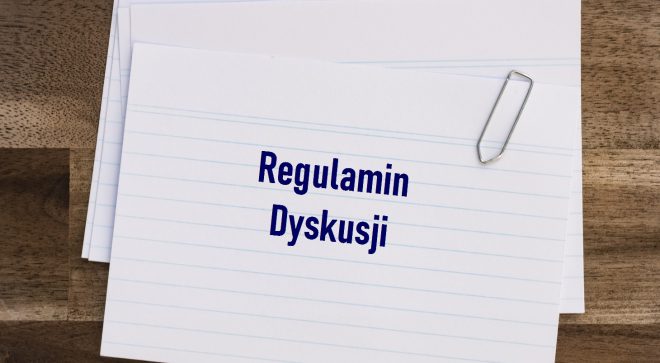 Regulamin dyskusji na portalu „Nasz Szydłowiec”