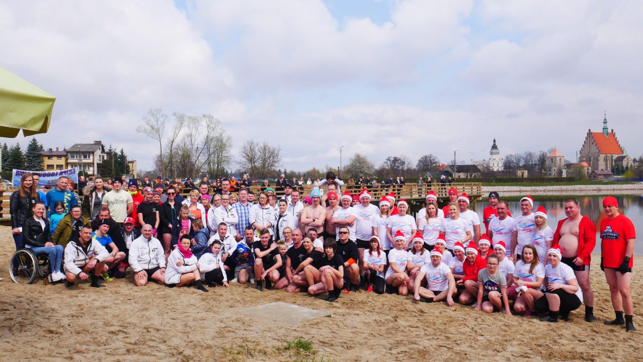 Morsowali w szydłowieckim zalewie