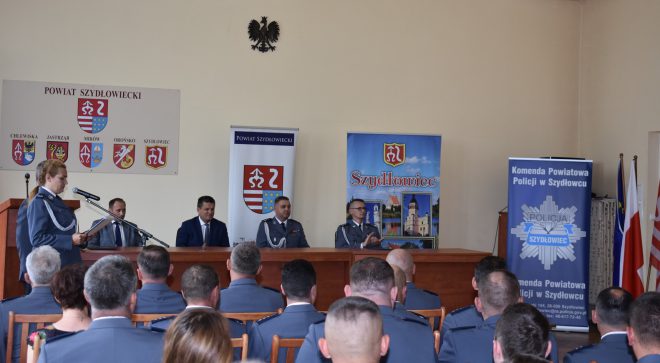 Szydłowiecka policja świętowała