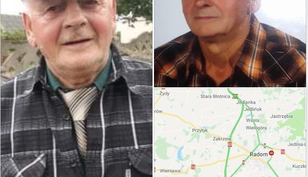 Zaginął Józef Prygiel z Gąsaw Rządowych. Trwają poszukiwania.