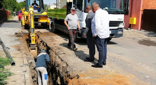 Wymiana rur na ulicy Garbarskiej