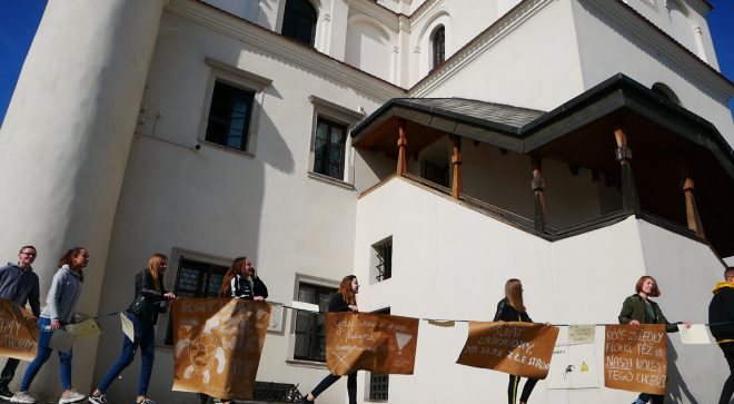 Protest Tysięcy Miast, również w Szydłowcu