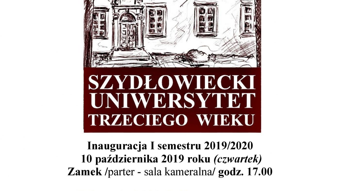 Ruszają zapisy do Szydłowieckiego Uniwersytetu Trzeciego Wieku Ruszają zapisy do Szydłowieckiego Uniwersytetu Trzeciego Wieku