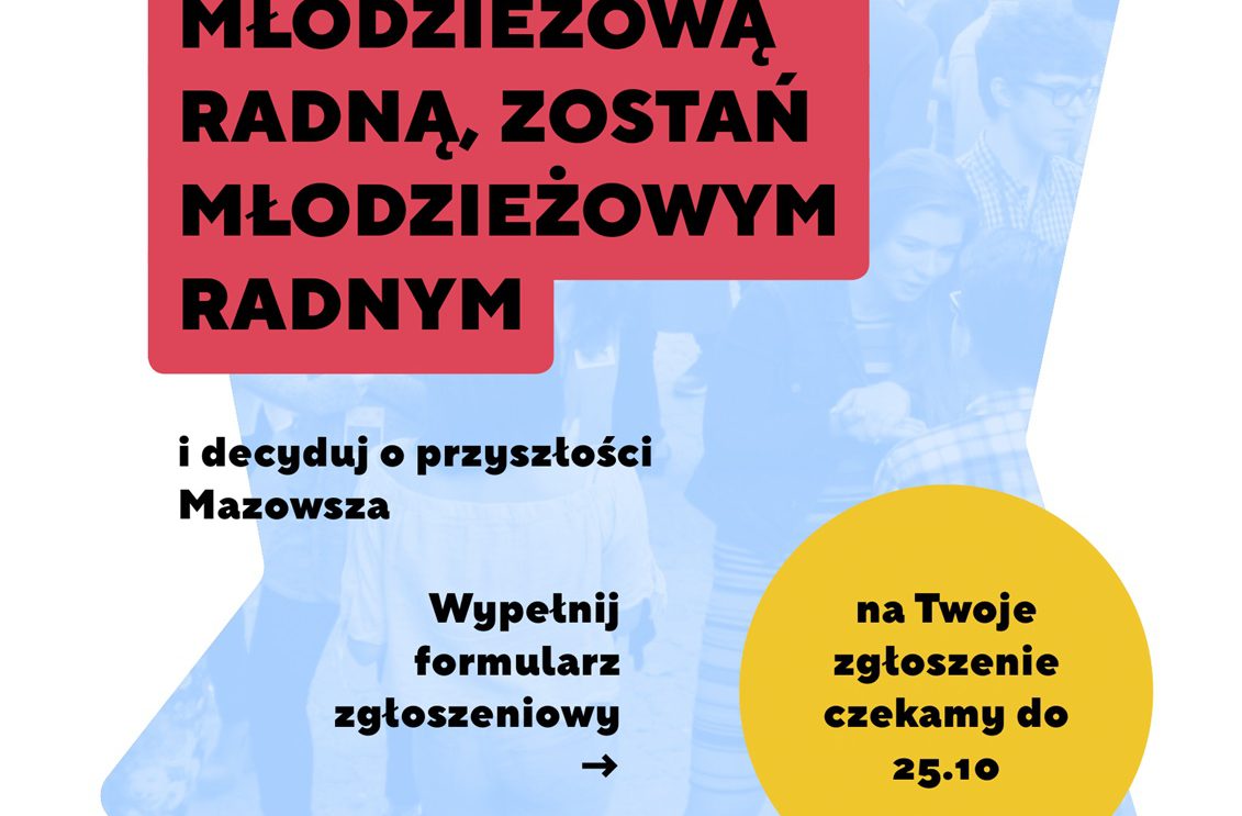 Rusza rekrutacja do Młodzieżowego Sejmiku Województwa Mazowieckiego