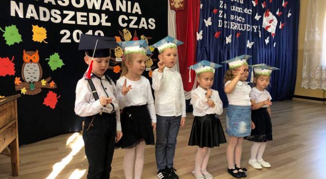 Dzień nauczyciela w szkole w Pawłowie