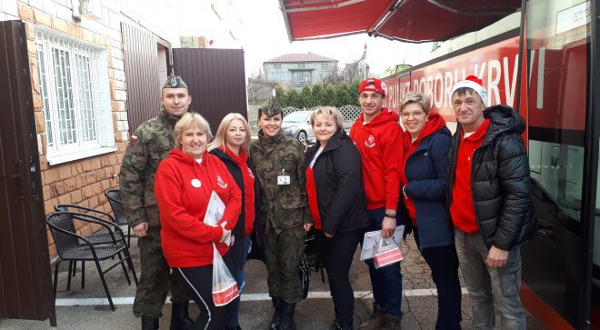 Mrozoodporni Jastrząb zbierali krew